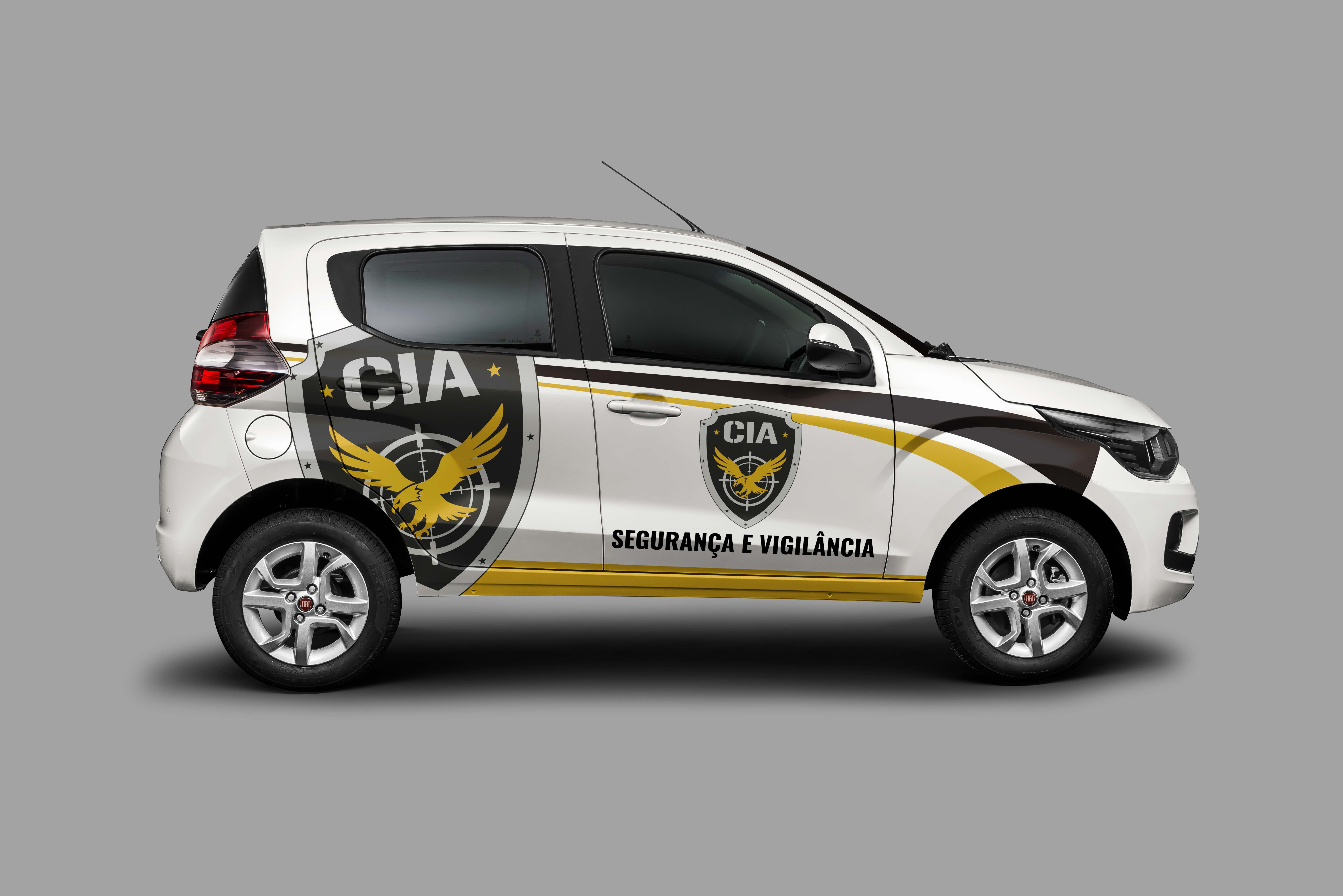 Viatura CIA - Vista Lateral